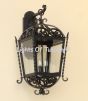 7133-3 Wrought Iron Outdoor Wall Light