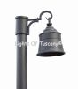 7548-1P Contemporary Iron Outdoor Post Light