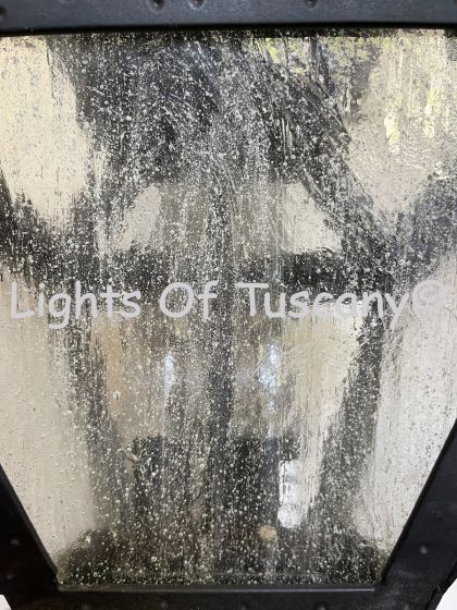 Low Glare Seeded Glass