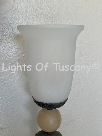 BELL SHAPED GLASS CANDLE