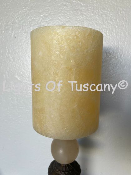 Honey Onyx Stone Shade, Chandelier Shade, Wall Sconce Shade, Hand Carved Stone Shade