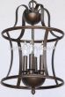 2241-3 Contemporary Style Wrought Iron Pendant Light