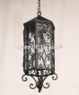 2318-3 Wrought Iron Spanish Style Hanging Lantern