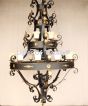 3161-18ONX Mediterranean Iron Chandelier