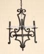 1628-3 Iron Chandelier 
