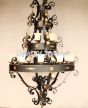 3161-18ONX Mediterranean Iron Chandelier