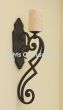 5330-1 Rustic Spanish/Mediterranean Style Iron Wall Light 