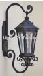 7172-1 Spanish Colonial - Mediterranean Style Iron Outdoor Wall Light Lantern