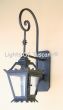 7456-1 Contemporary-Spanish Wrought Iron Outdoor  Lantern