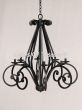 1322-8 Wrought Iron Country Italian Mediterranean Style Island Chandelier