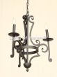 1628-3 Iron Chandelier 