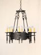 1730-8 Gothic Style Wrought Iron Chandelier