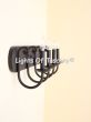 5553-4 Contemporary Rustic Bathroom Iron Vanity Light