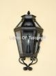 7228-1 Colonial Style Wrought Iron Wall Pocket Light