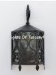 7074-1 Spanish Revival Style Iron Outdoor Pocket Wall Light