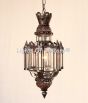 3059-1 Moroccan - Moorish Style Hanging Indoor copper Lantern