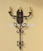 5386-3 Tuscan Wrought Iron Wall Sconce