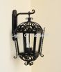 7133-3 Wrought Iron Outdoor Wall Light