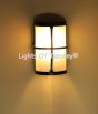 7571-1ACL Contemporary Outdoor/Indoor Iron Wall Pocket Light