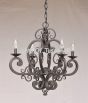 Spanish Mediterranean Mini Chandelier Chic Vanity Closet 