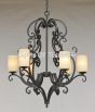 1372-6 Tuscan Chandelier