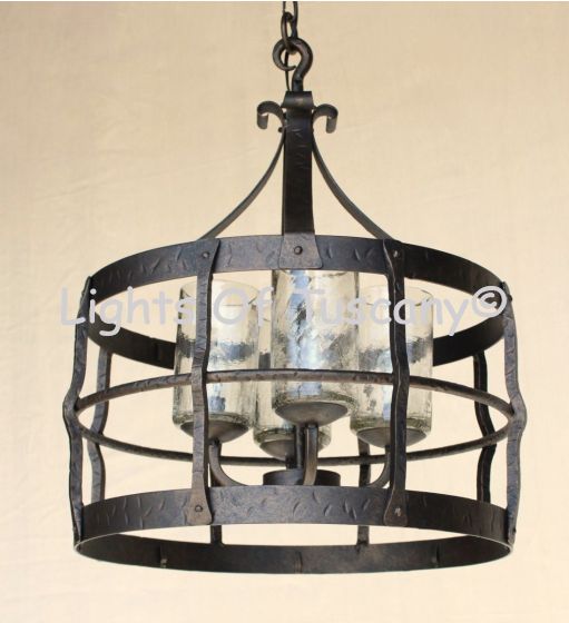 2027-4SGL Iron Hanging Pendant