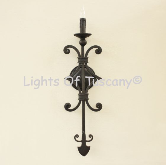 Tuscan wall sconce