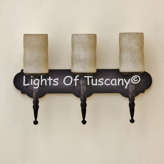 Spanish Bathroom Vanity Lights