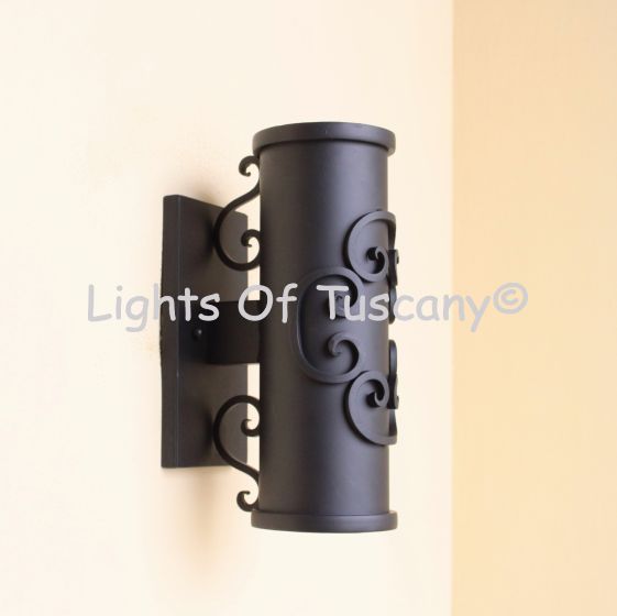 7880-2 Outdoor Iron Wall Pocket Light