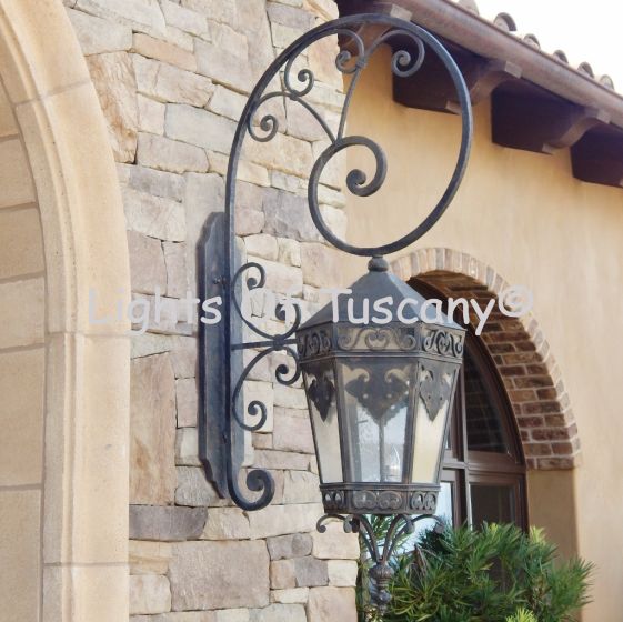 Custom Spanish Revival Outdoor Lighting/ Fixture