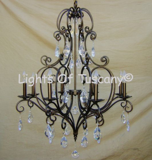 3540-8     Tuscan chandelier