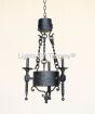 Small Chandelier, Spanish chandelier, Mediterranean Chandelier, Mini Chandelier, Kitchen Island Chandelier, Wrought Iron Chandelier, Custom Chandelier, Medieval Chandelier, old world iron chandelier