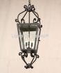 2022-4 Wrought Iron Italian Tuscan Style Hanging Lantern