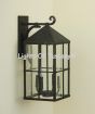 Spanish-Contemporary Lantern Wrought Iron Exterior Lighting 7000-4