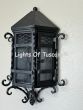 Spanish Colonial Outdoor Wall Light,  Iron Wall Light, Spanish Outdoor Light, Outdoor Pocket Sconce, Colonial Outdoor Light, Iron Lighting