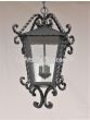 Spanish Style Hanging Lantern Outdoor Entry Way Wrought Iron Hanging Light