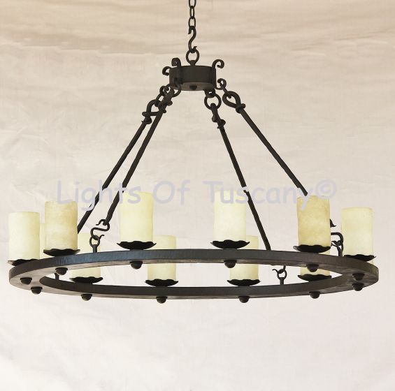 Spanish Revival Chandelier