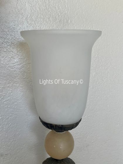 BELL SHAPED GLASS CANDLE