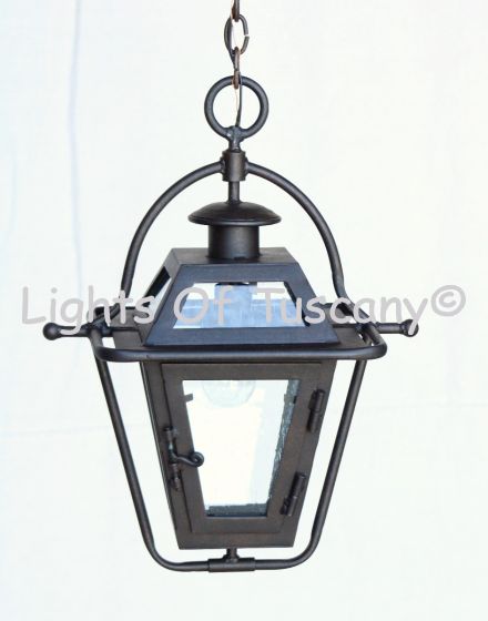 Colonial Style Hanging Lantern, Colonial Lantern, Modern Style Lantern, Contemporary Hanging Lantern, American Style Hanging Lantern, Wrought Iron Hanging Lantern, Decorative Lantern, Hanging Lantern, Contemporary Lighting, Outdoor Hanging Lighting, Patio