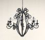 1602-8 Iron Chandelier