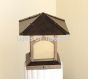 Craftsman Style Pier Mount Post Light, Post Light, Mission Style Post Light, Outdoor Post Light, Column Light, Arts and Crafts Outdoor Post light