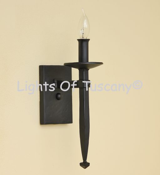 5017-1 Spanish Style Iron Wall Sconce