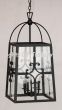 2113-4 Wrought Iron Contemporary Hanging Lantern