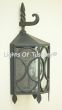 Contemporary Wrought Iron Wall Lantern 7466-1