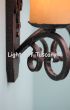 5115-2 Rustic Spanish Style Iron Double Wall Light 