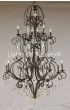 3544-12 Tuscan-Crystal Chandelier