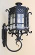 8240-1 Spanish Colonial Wrought Iron Outdoor  Wall Lantern 