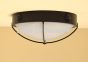 6626-3 Wrought Iron Flush Mount Close to Ceiling Light