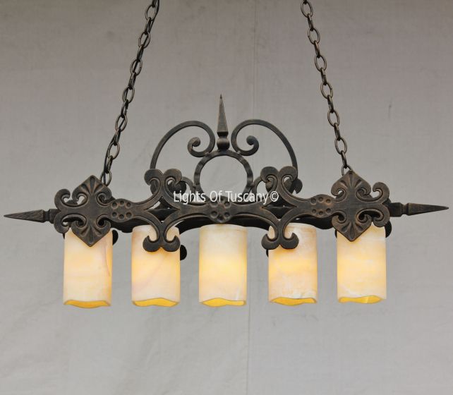 Spanish reviaval- Style chandelier 