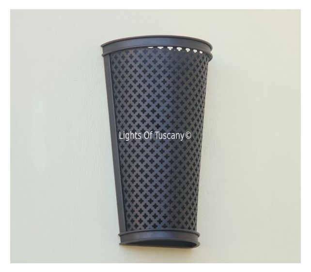 7901-1OL Gothic Style Outdoor Pocket Wall Light